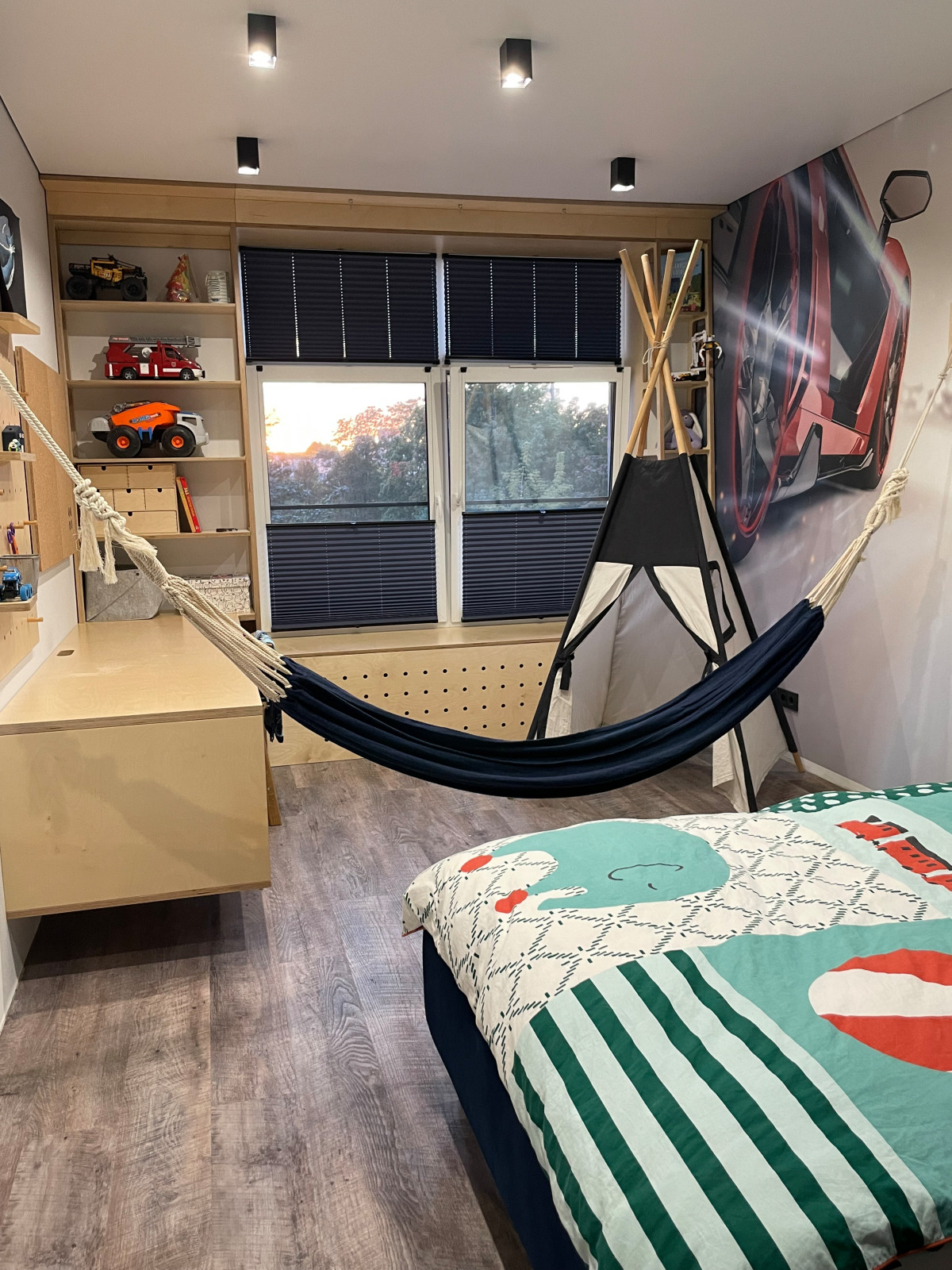 Детская с гамаком