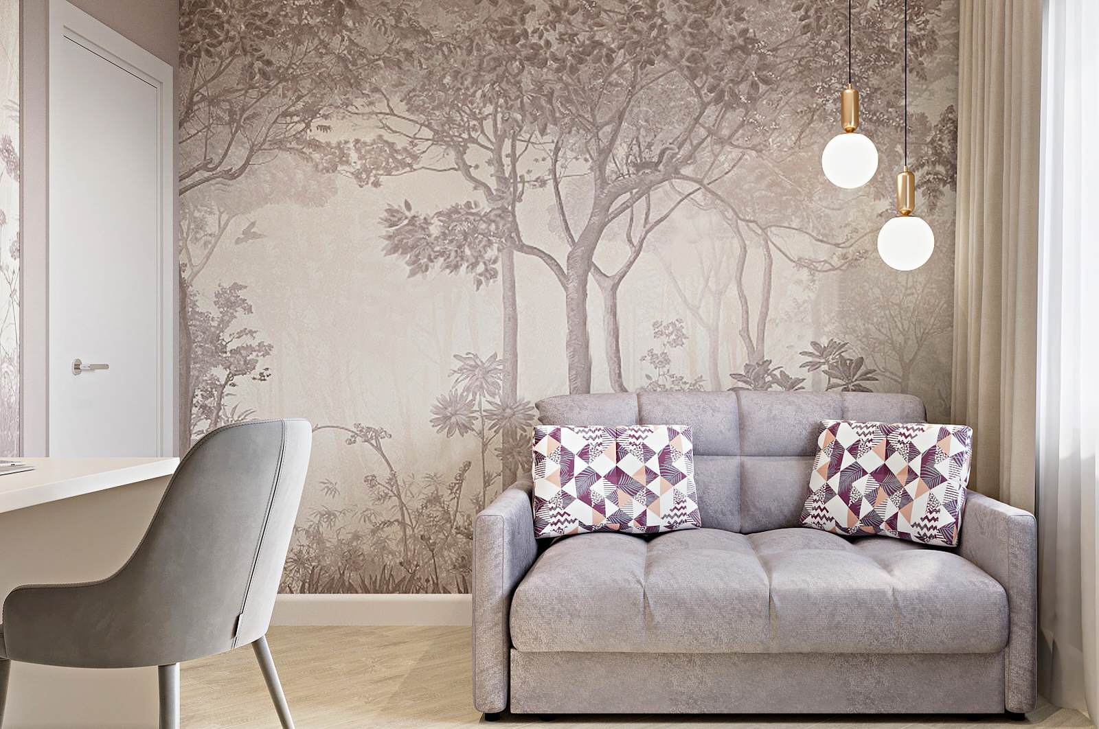 проект "Роскошные ассоциации на 100 м2"