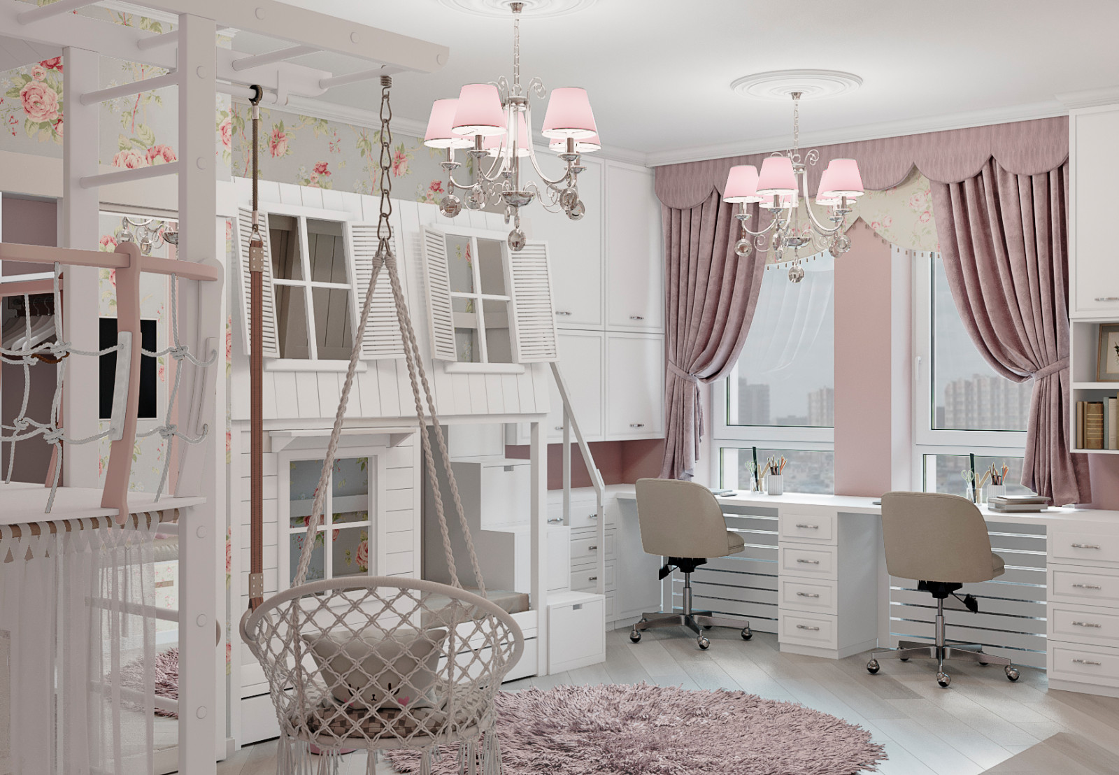 Обложка проекта: Детские комнаты