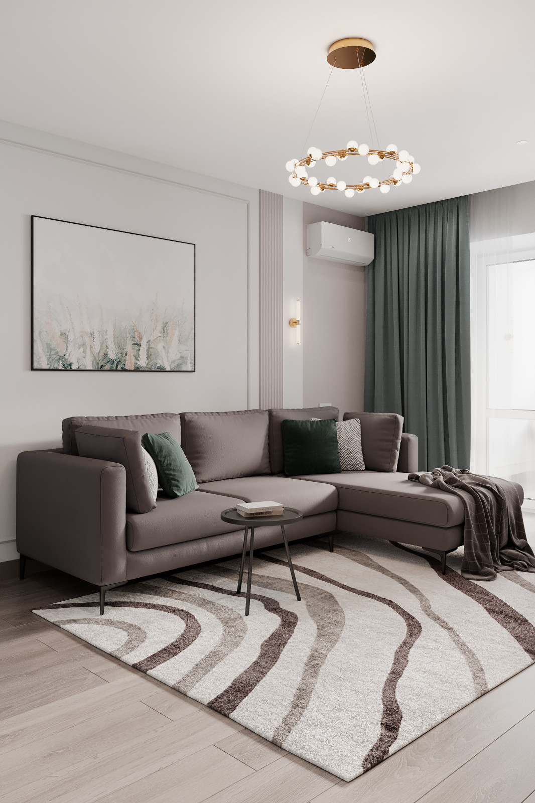 Светлый интерьер