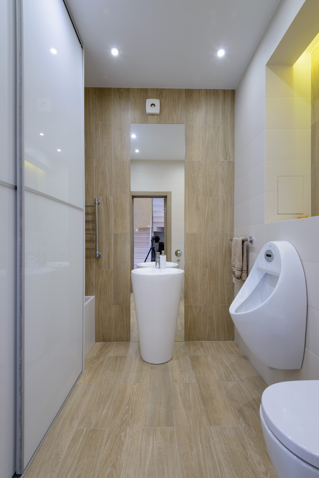 Двухъярусная квартира в стиле Экоминимализм