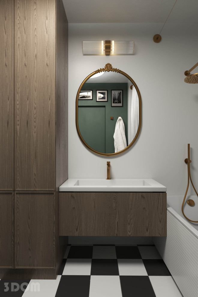 Обложка проекта: КВАРТИРА ЖК "ГАГАРИН" 45кв.м | 3DOM