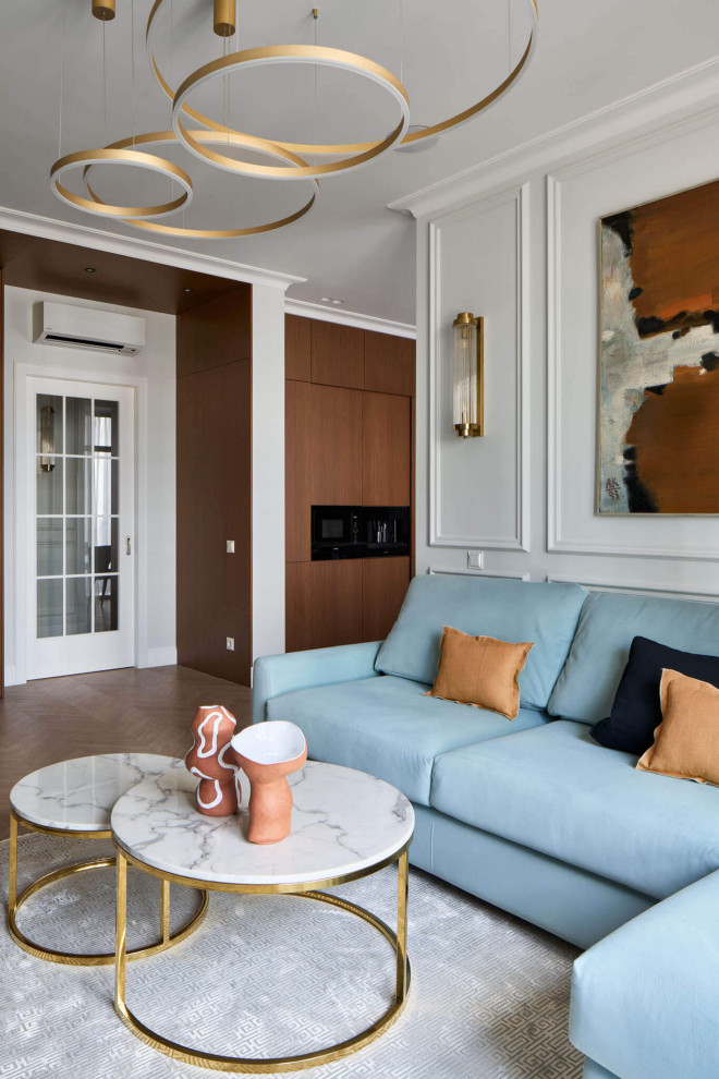 Реализованный интерьер ЖК Макаровский