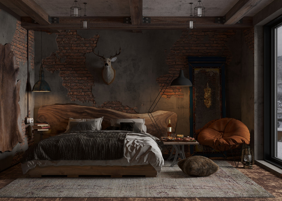 Обложка проекта: Хижина охотника в загородном комплексе