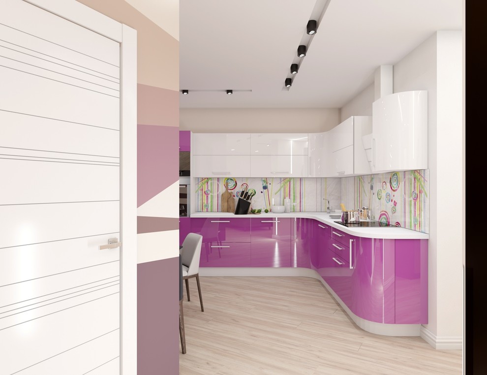 Дизайн - проект 3к. кв. 75 м2 для молодой пары в ЖК Крылья