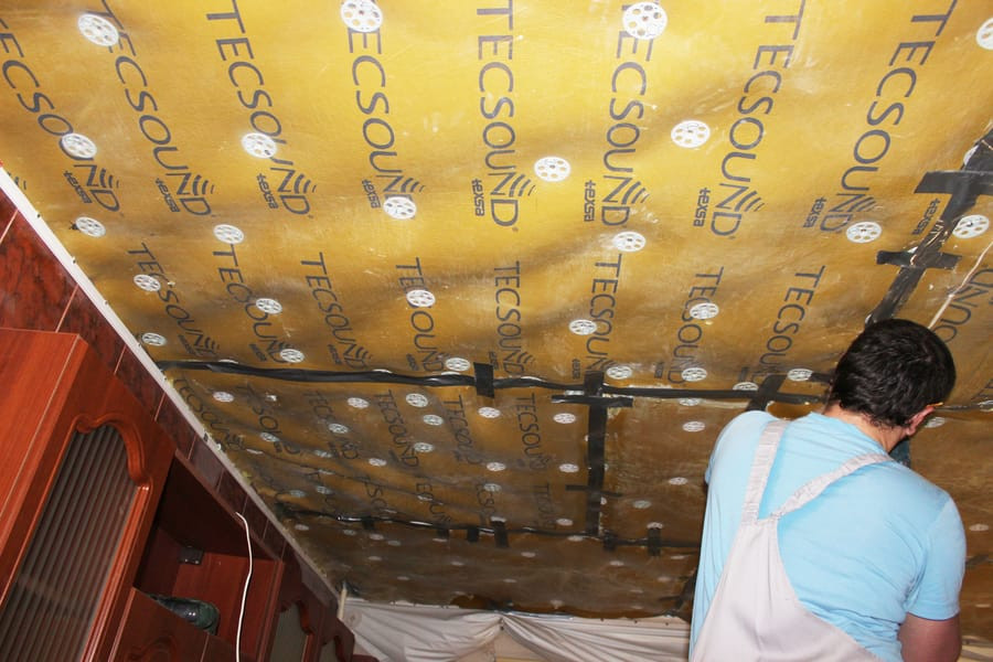 Звукоизоляция Tecsound, мы защитим Вас от посторонних звуков соседей и улиц