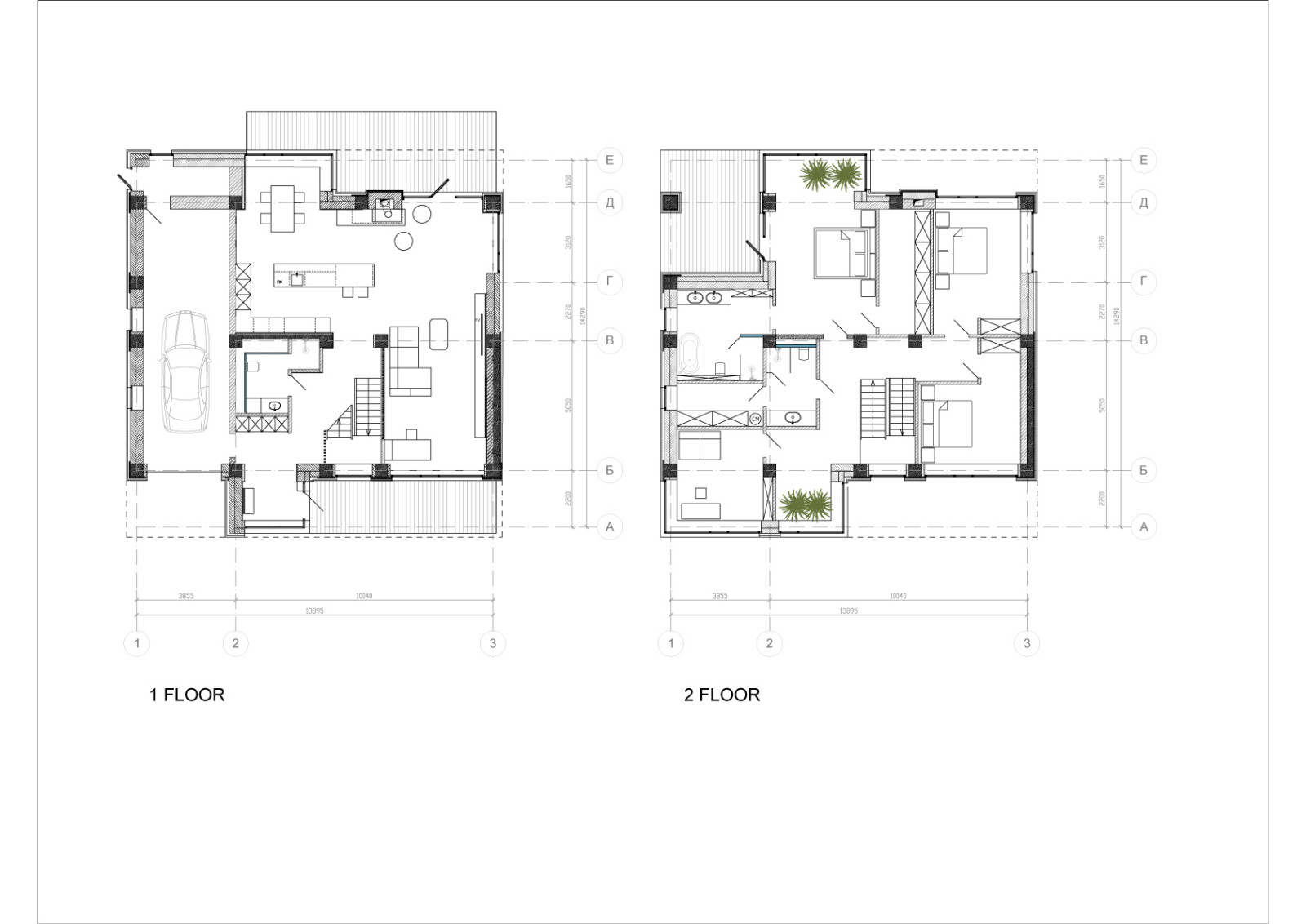 Обложка проекта: Большой загородный дом