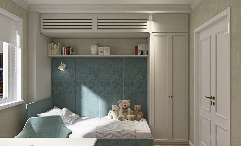 Проект трехкомнатной квартиры.   60 кв.м