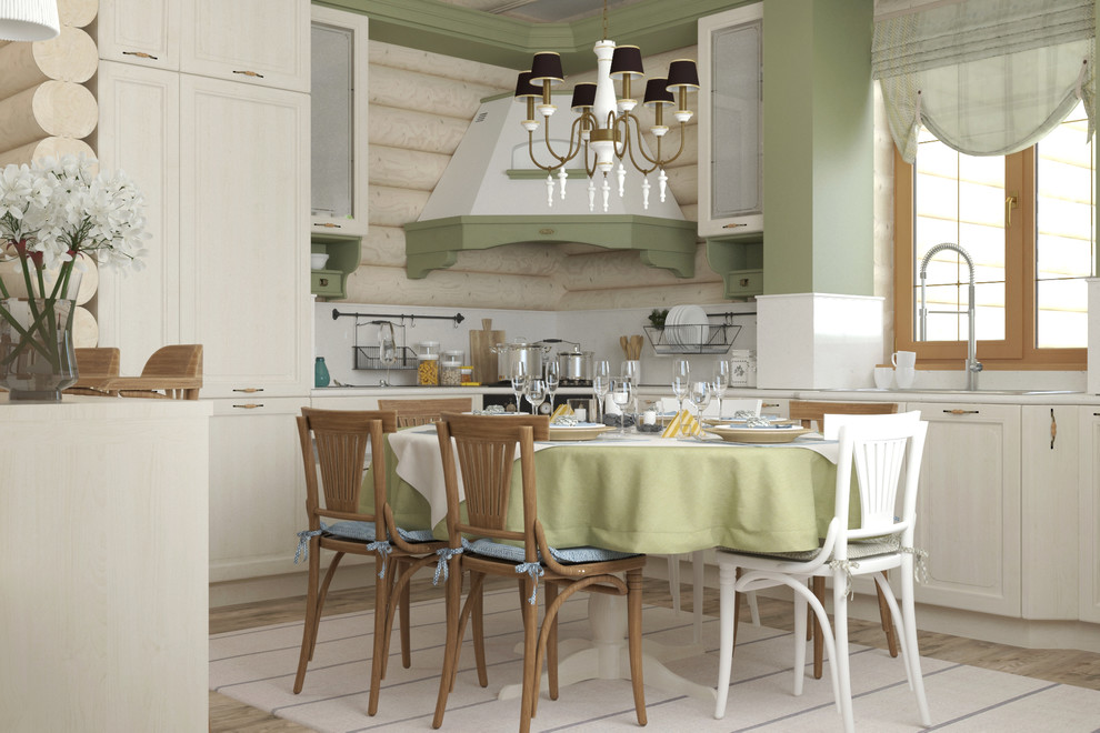 Уютный интерьер загородного дома в стиле Прованс.