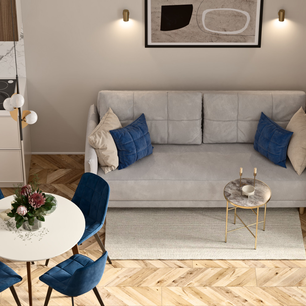 ДИЗАЙН-ПРОЕКТ КВАРТИРЫ 42,2 м.кв.