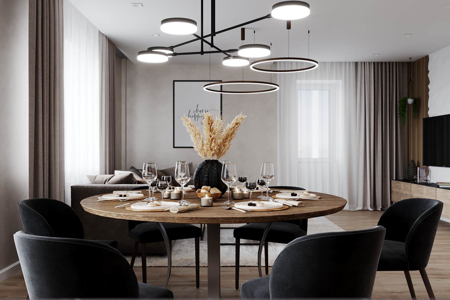 Contemporary для молодой семьи