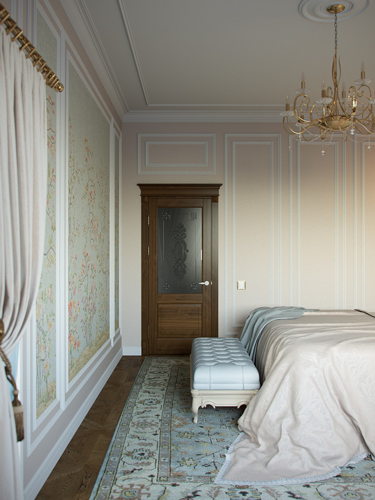 Дизайн спальни в пастельных тонах