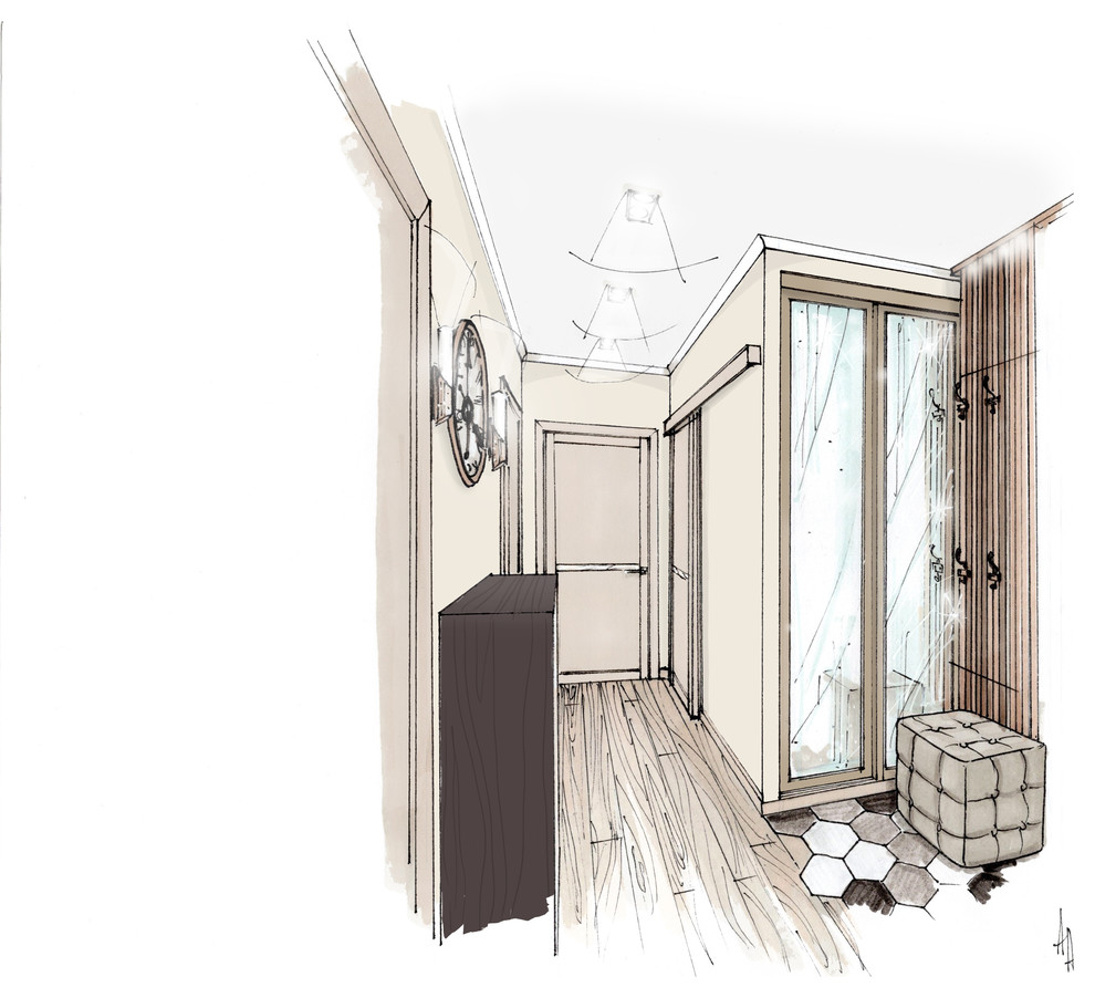 Проект квартиры #кофейныетона