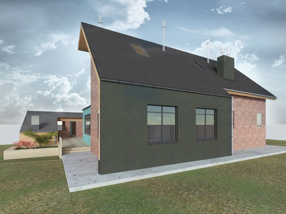 Обложка проекта: Реконструкция загородного дома в к.п. "Восточный"