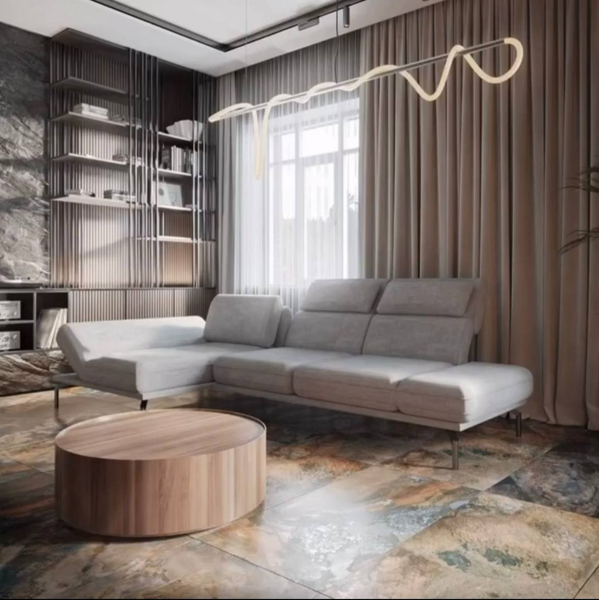 Гостиная с диваном Soprano. Проект Лилии Малой.