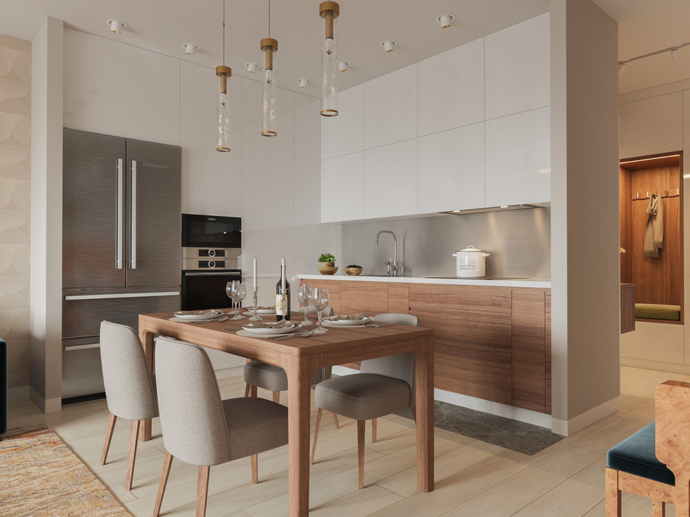 Квартира в теплых тонах