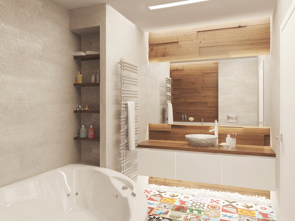 Квартира в стиле лофт-минимализм. ЖК Риверсайд