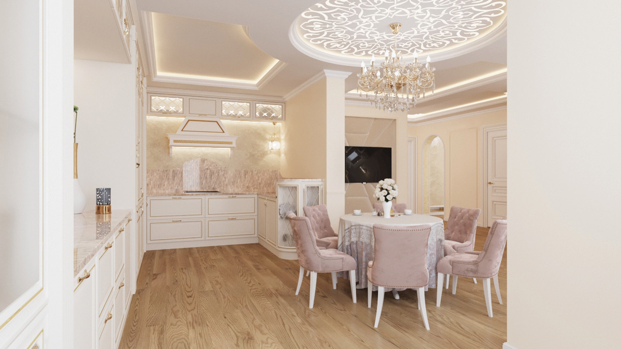 2020г. Квартира 250 м2 в ЖК "Эталон"