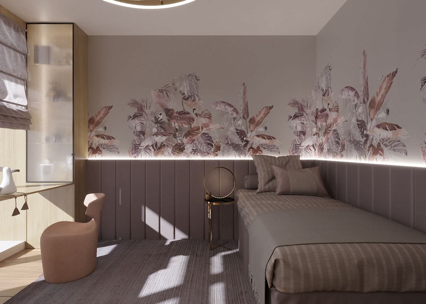 6-Room Apartment Design With 240 m² Floor Area
