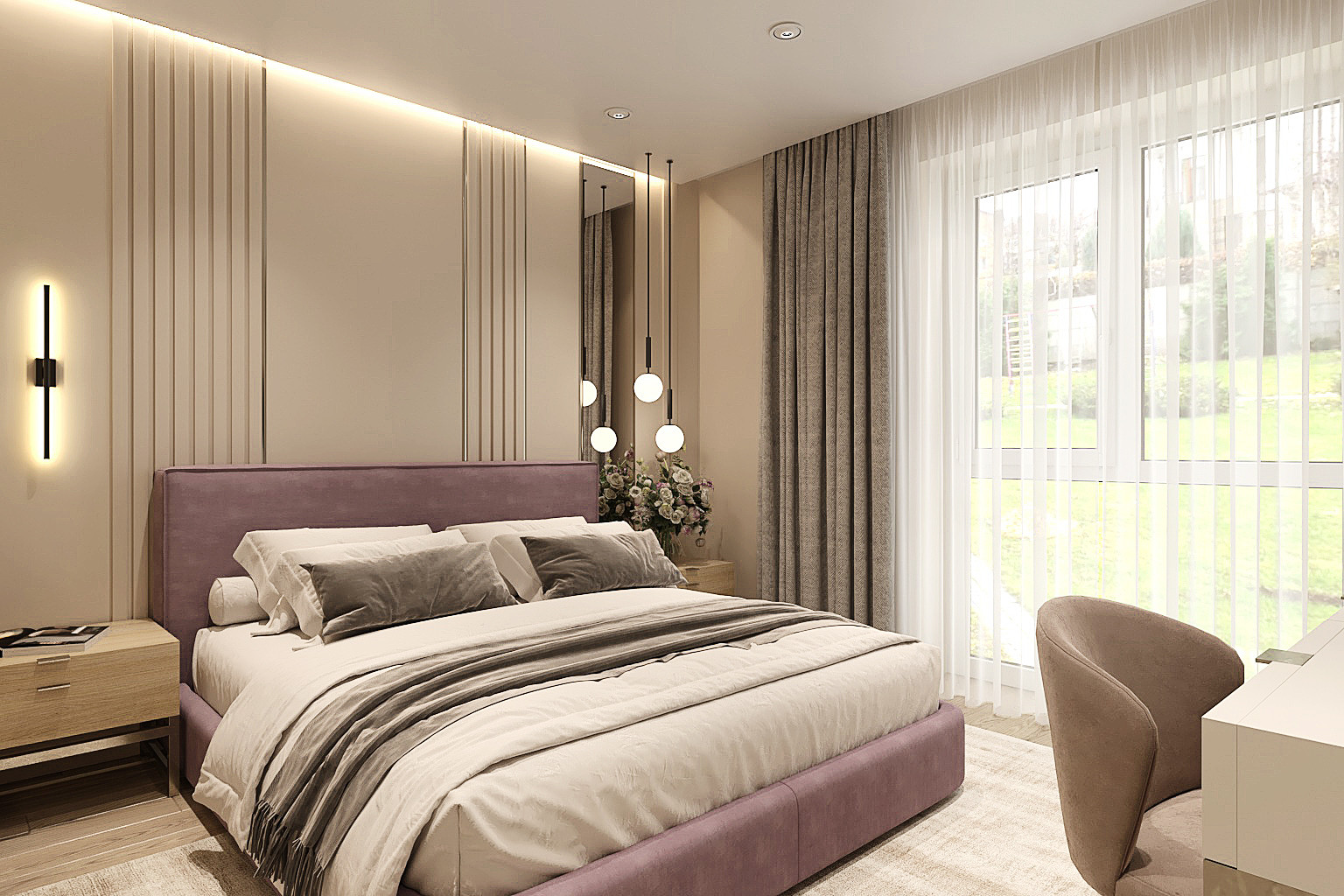 дизайн дома в светлых тонах