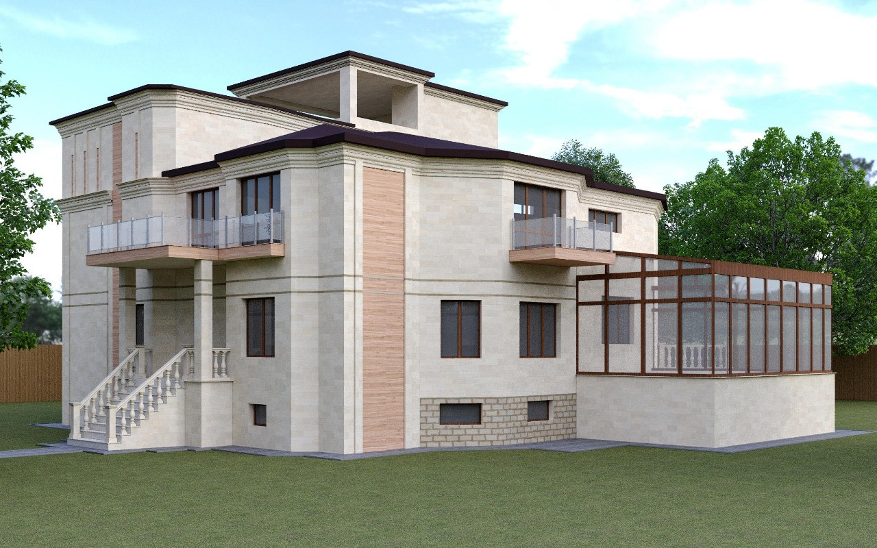 Обложка проекта: Загородный дом 2022 год