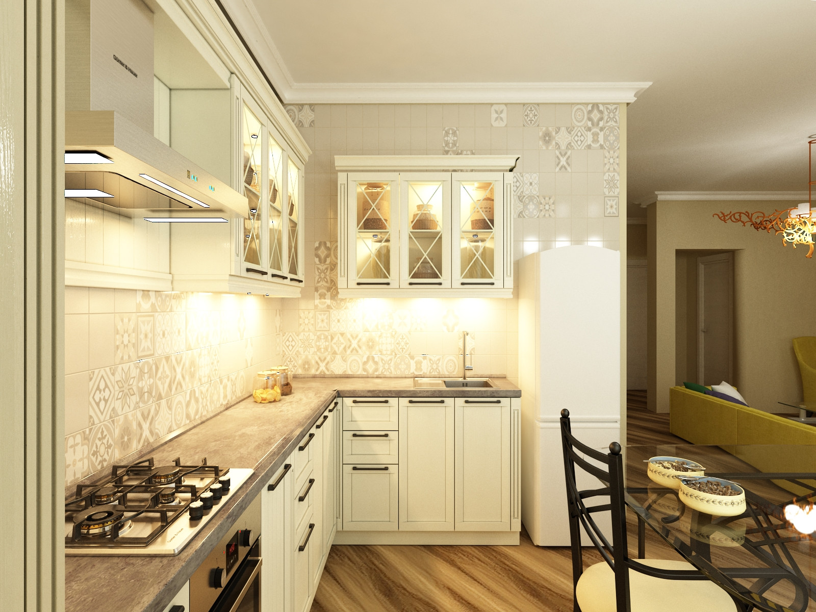 Кухня в новостройке