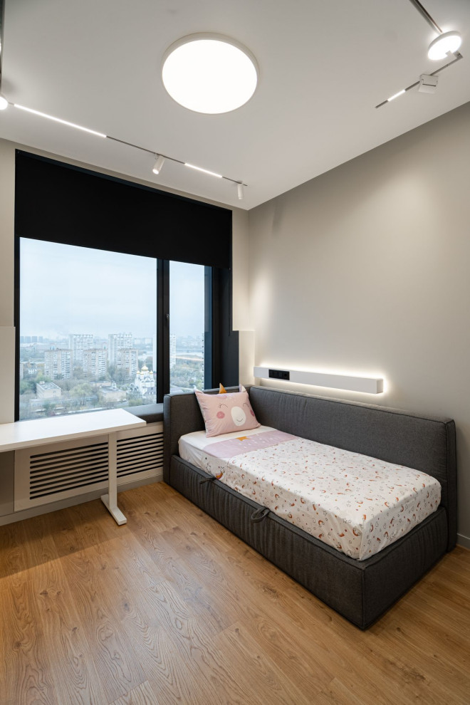 Серый минимализм | 58 кв.м.