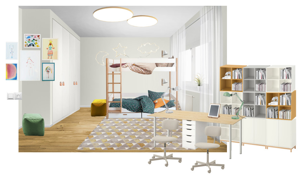 Проект: ул. Новаторов, 80 кв.м.