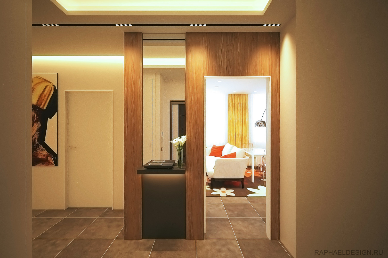 Дизайн интерьера квартиры - современный стиль