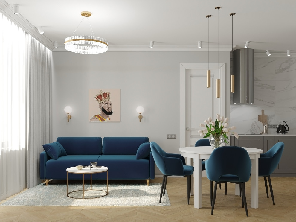 Обложка проекта: квартира для семьи 68 кв.м. с идеальной планировкой