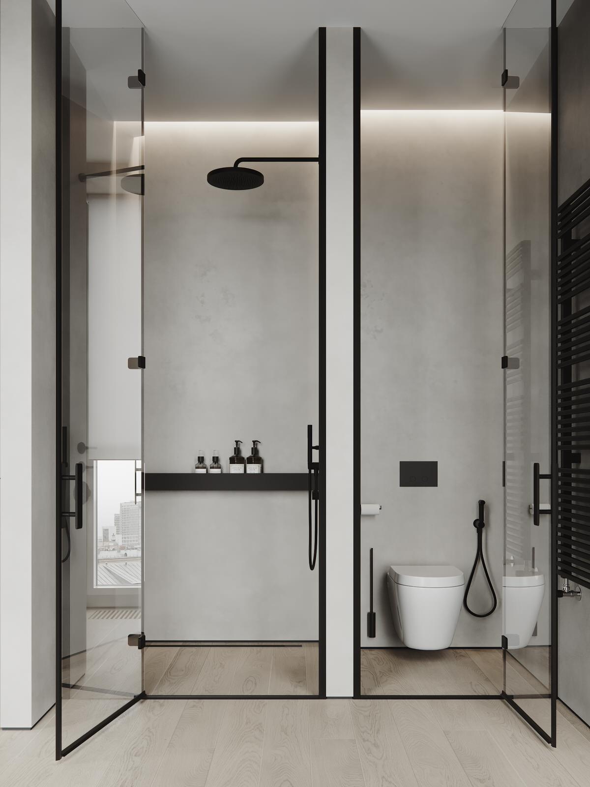 Apartamente de Vaugirard bathroom