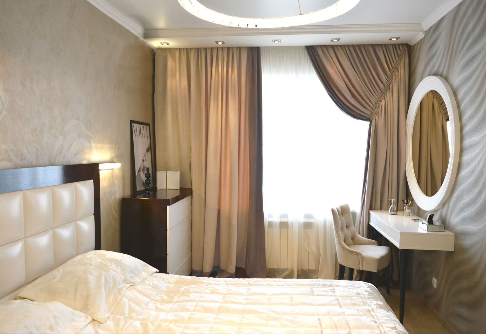 Спальня в неоклассическом стиле.Neoclassical style bedroom