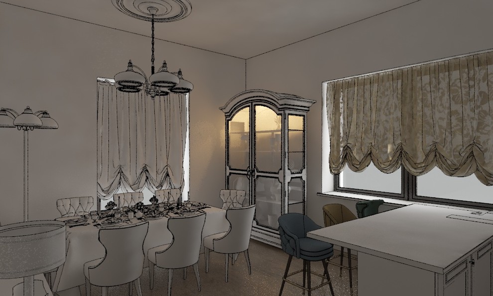 Соколовка. Загородный дом в Подмосковье.