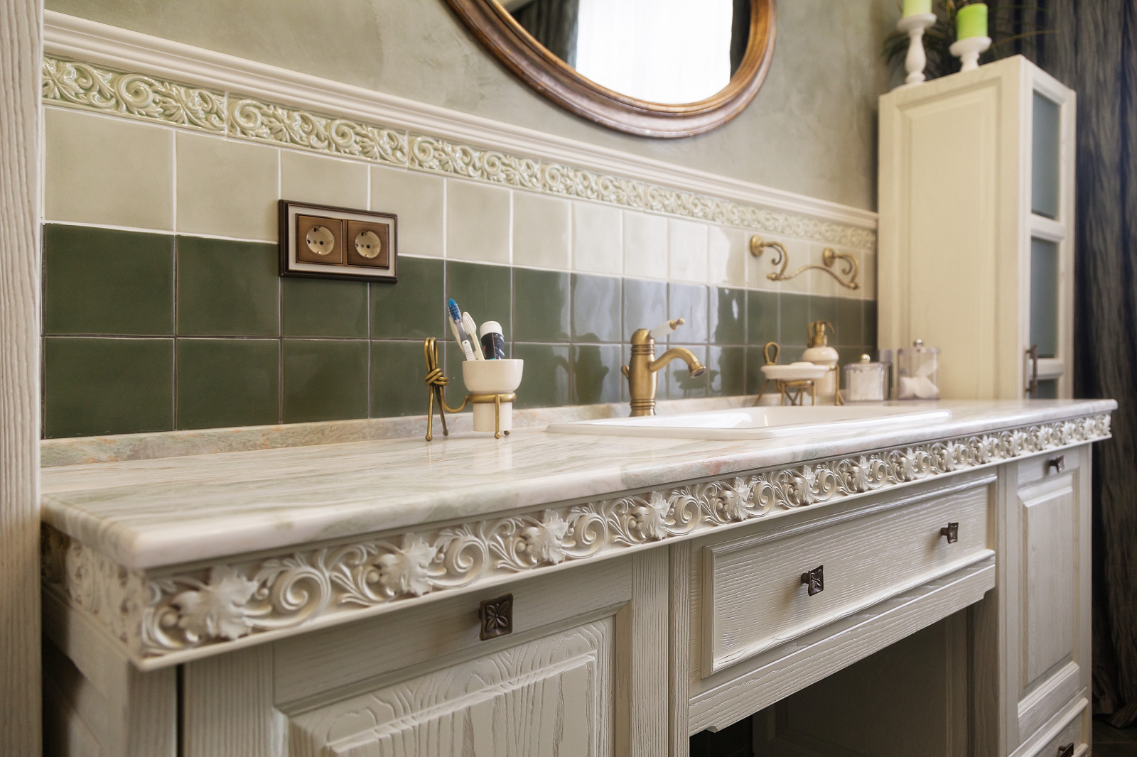 Коттедж в Классическом стиле.