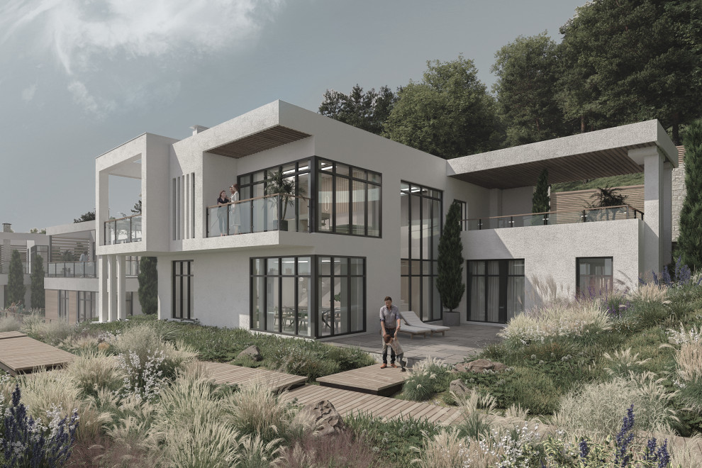 Проект отеля в Сочи с нуля. Архитектура.