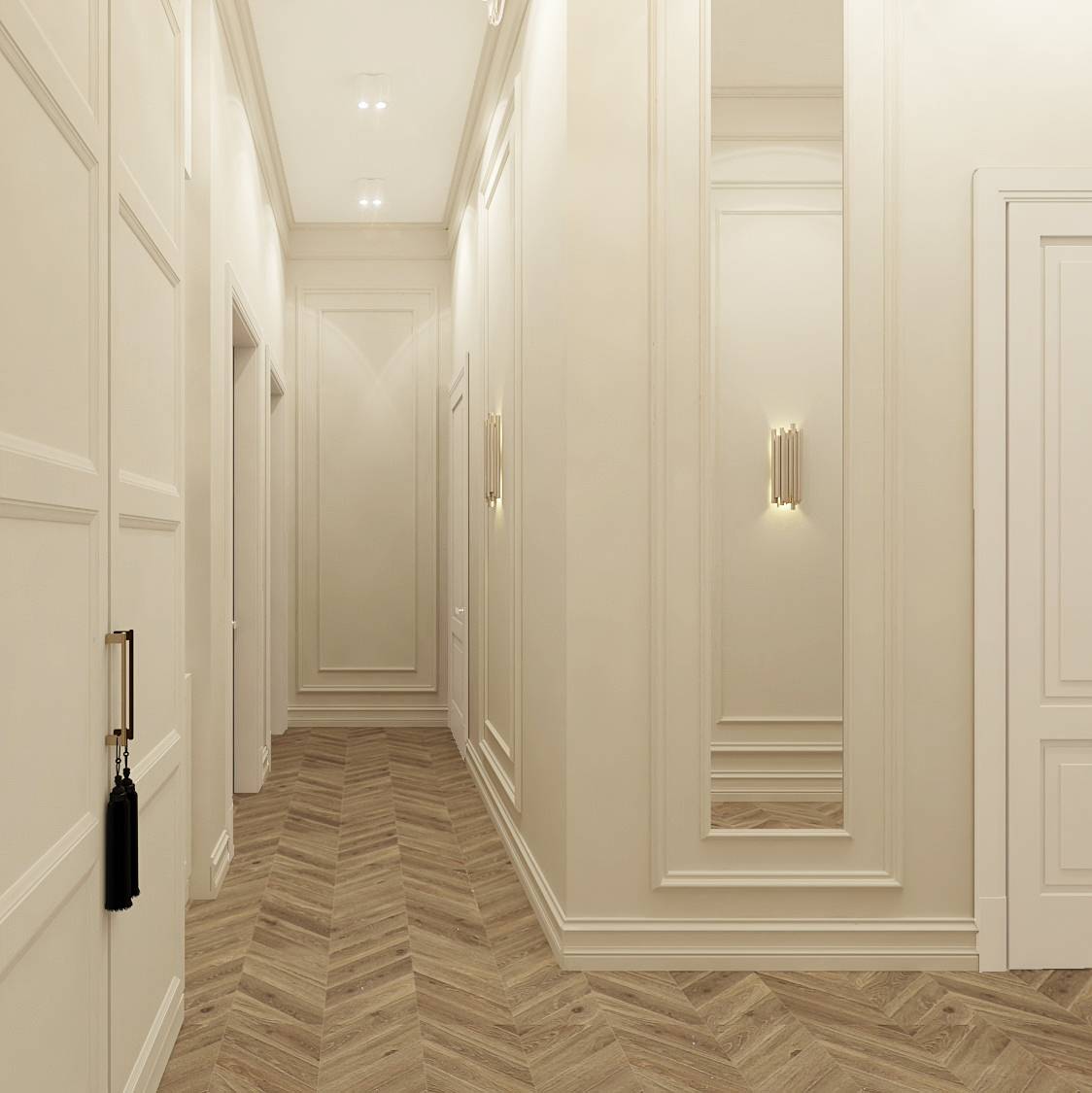 интерьер квартиры 117 квм. г. Новосибирск