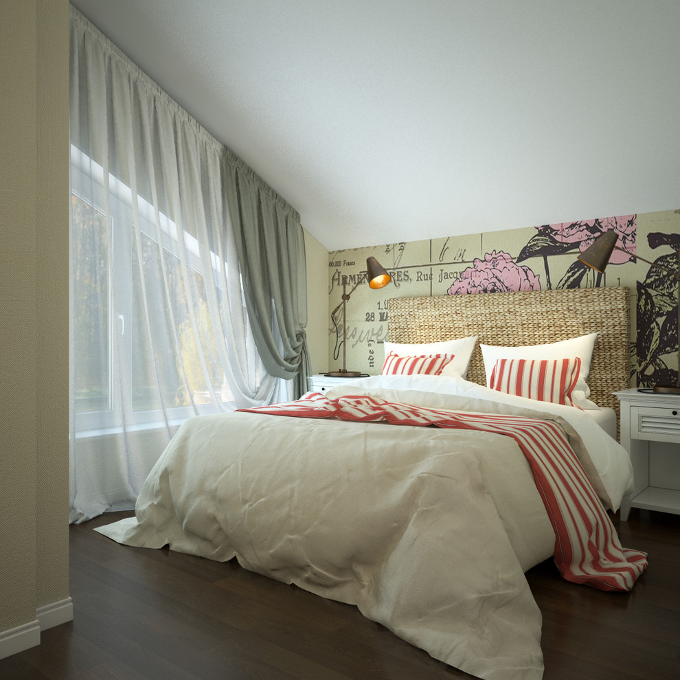 Спальня в английском колониальном стиле