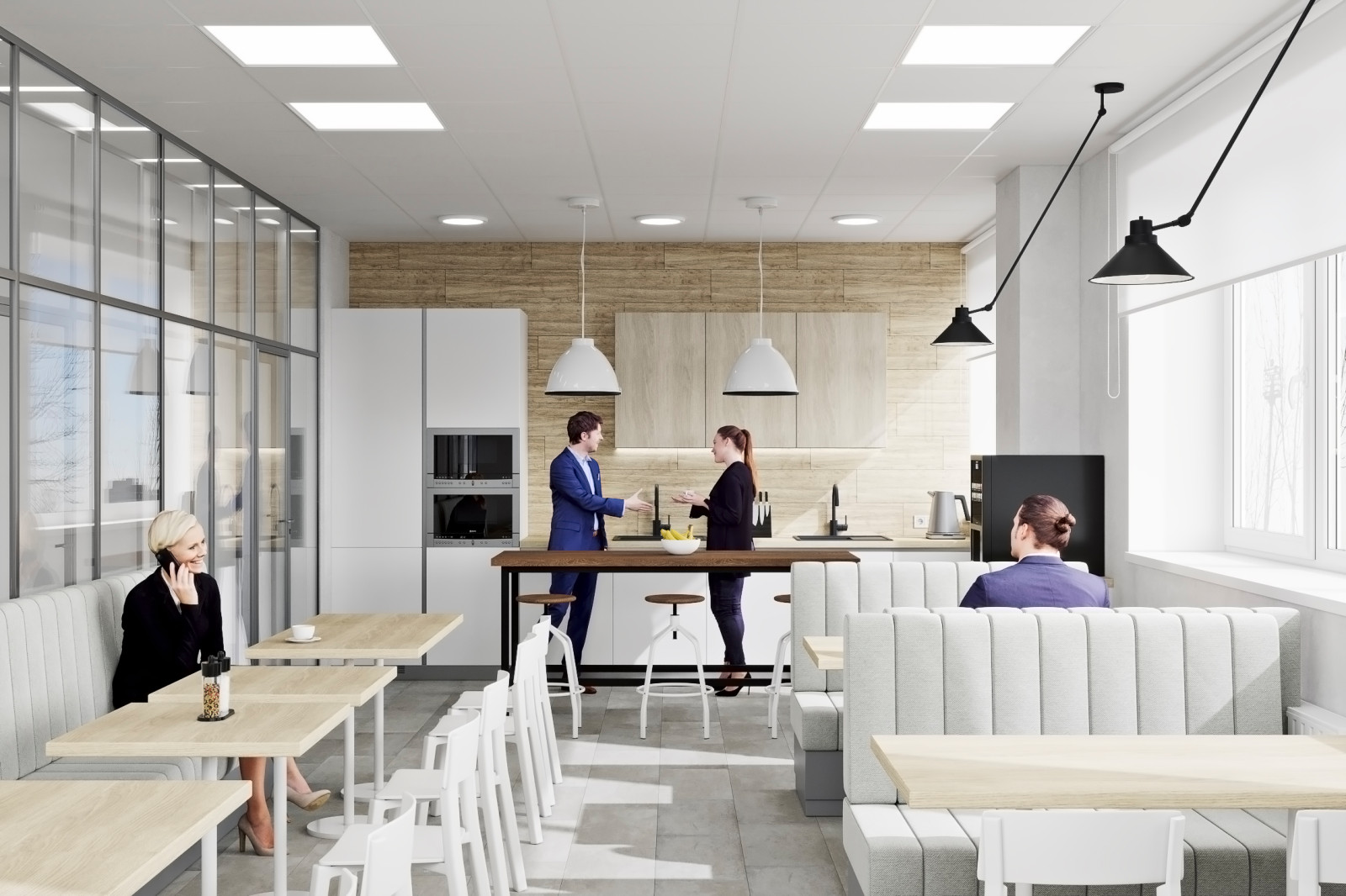 Проект офисного пространства