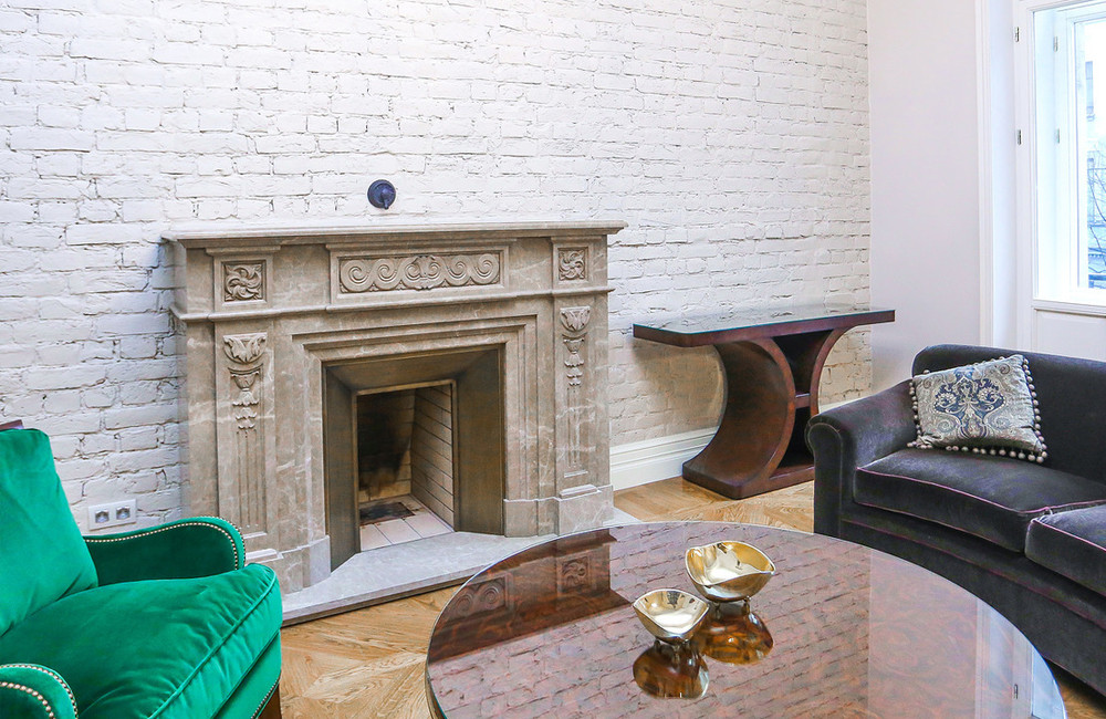 Камин "Бенуа" художественная резьба