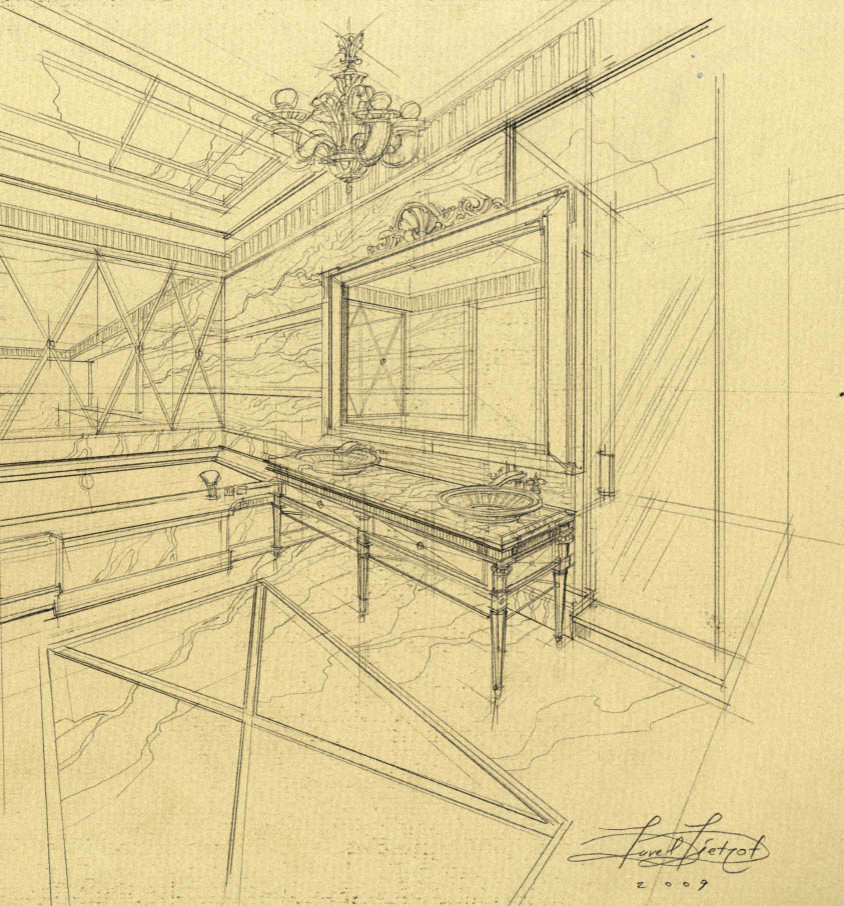 Эскизы - дизайн интерьера