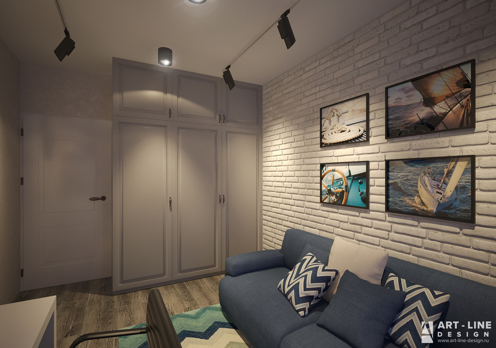 Двухуровневая квартира в современном стиле