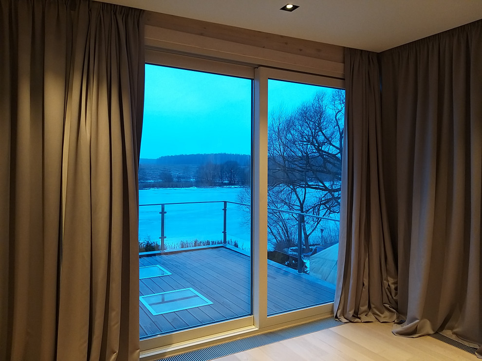 Варианты остекления домов