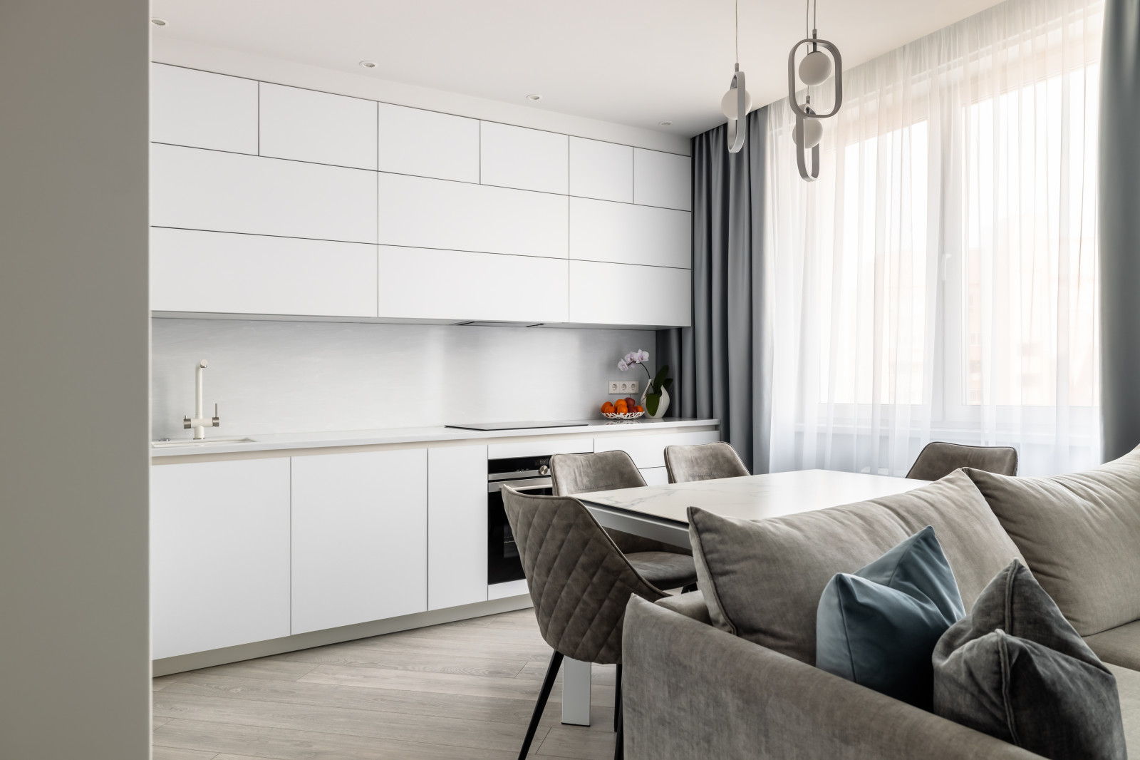 Трехкомнатная квартира 90 кв.м