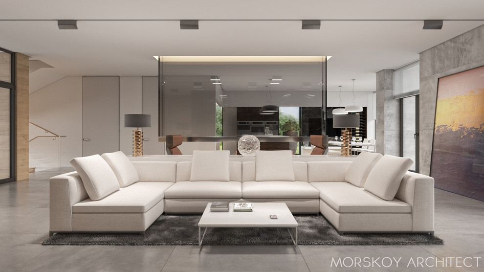 Interior of the apartment house 600 m²