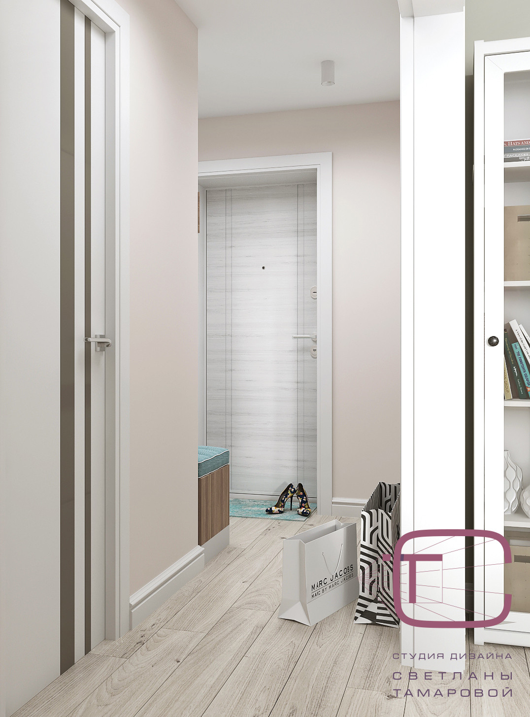 Дизайн интерьера квартиры по ул. Циолковского