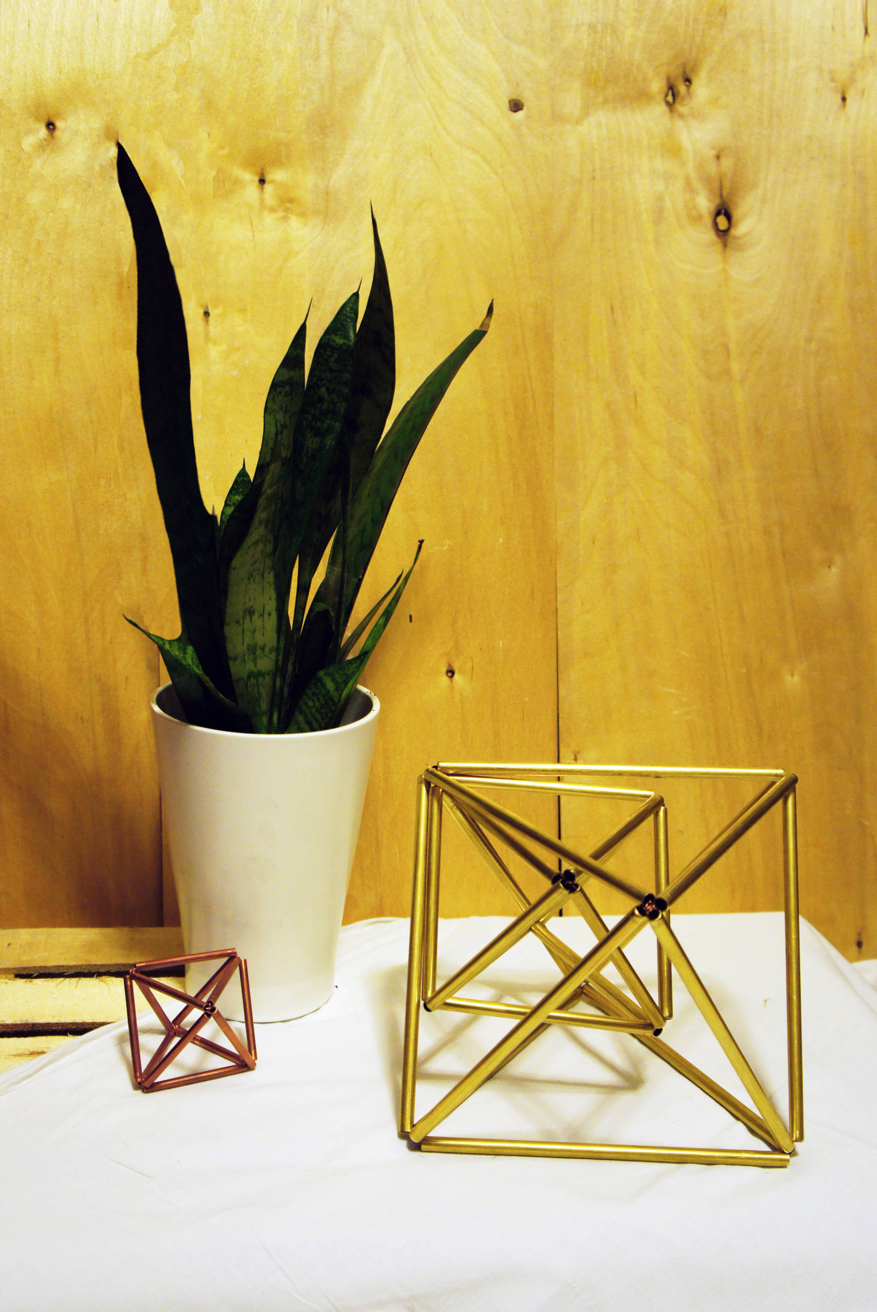 DIY: Рождественские химмели из металлических трубок