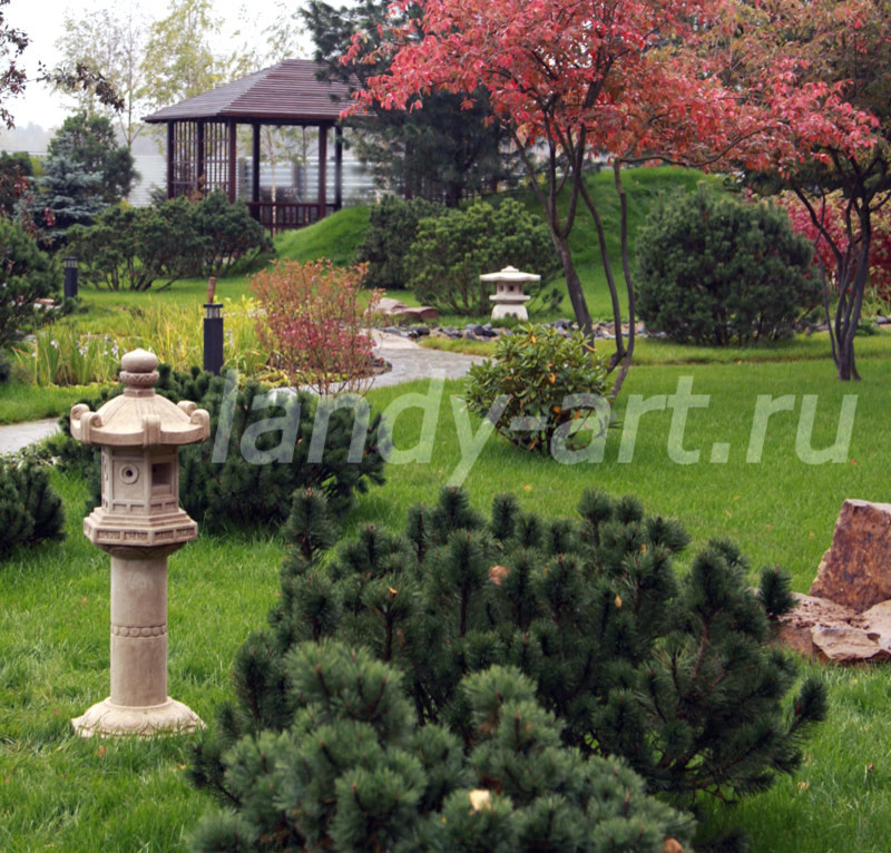 Обложка проекта: Японский сад для нашего заказчика.