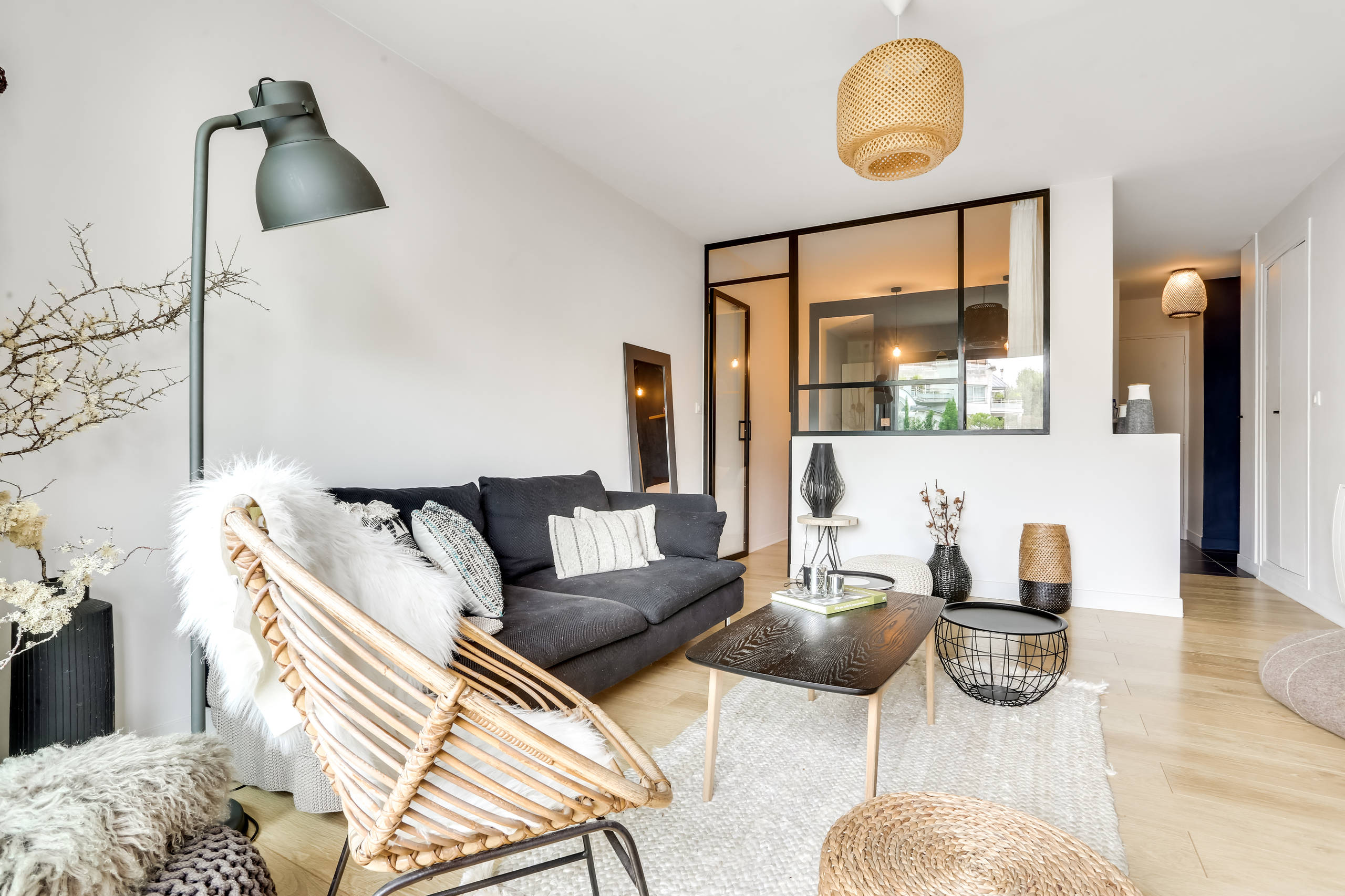 Houzz Франция: Из студии — квартира с отдельной спальней