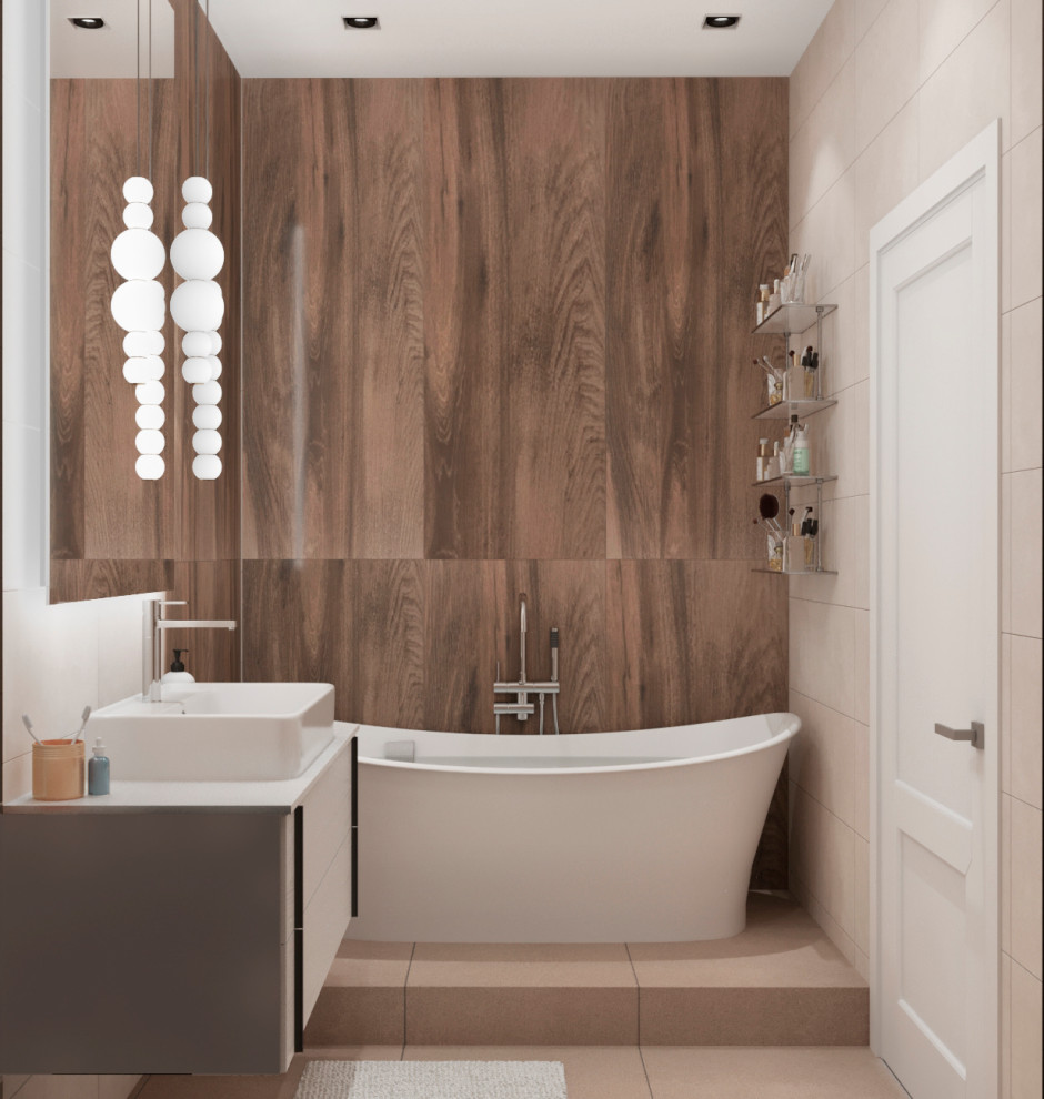 Обложка проекта: Ванная, Красный проспект 222, Новосибирск