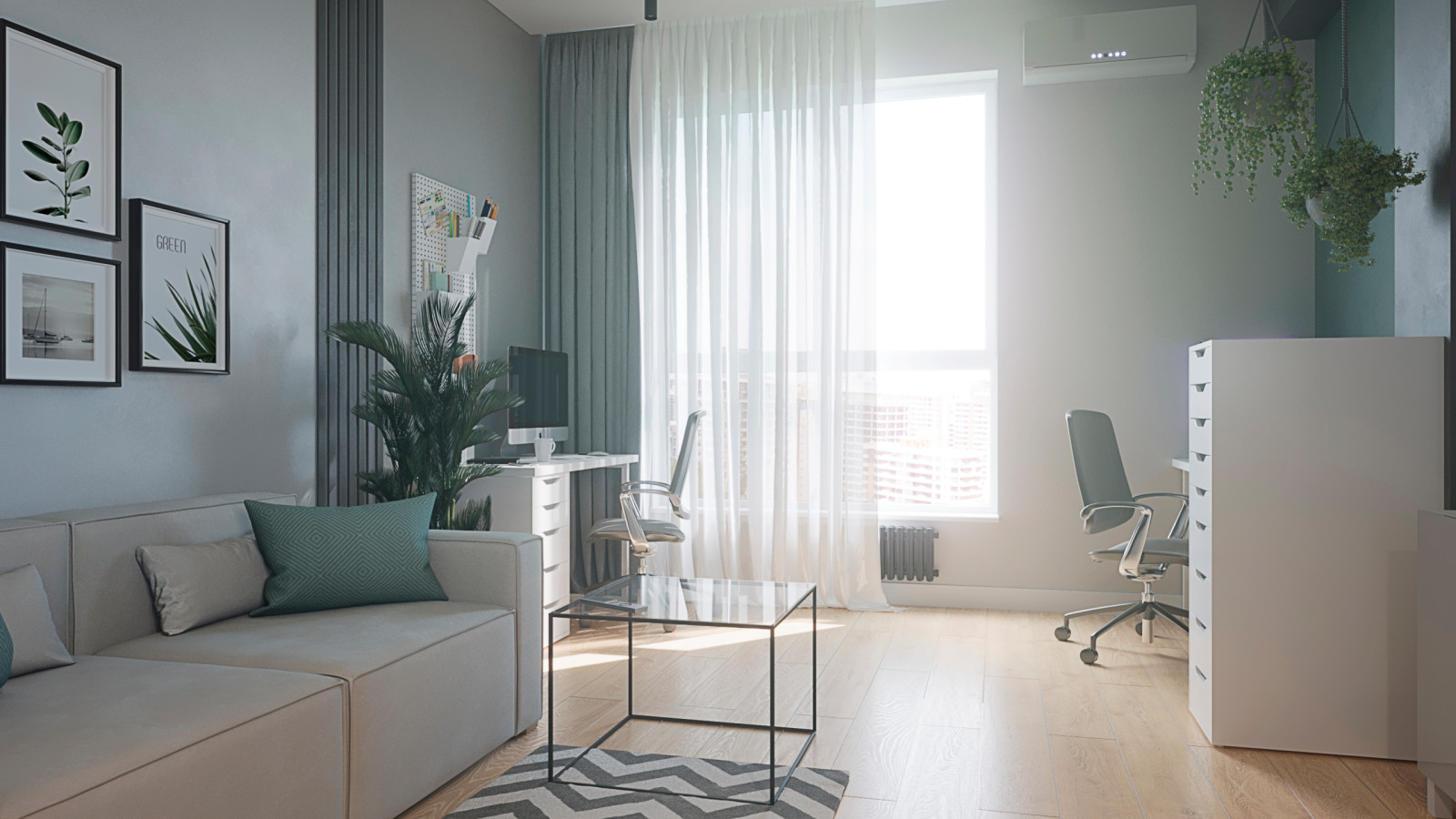 Однокомнатная квартира в г. Сочи, ЖК Континент